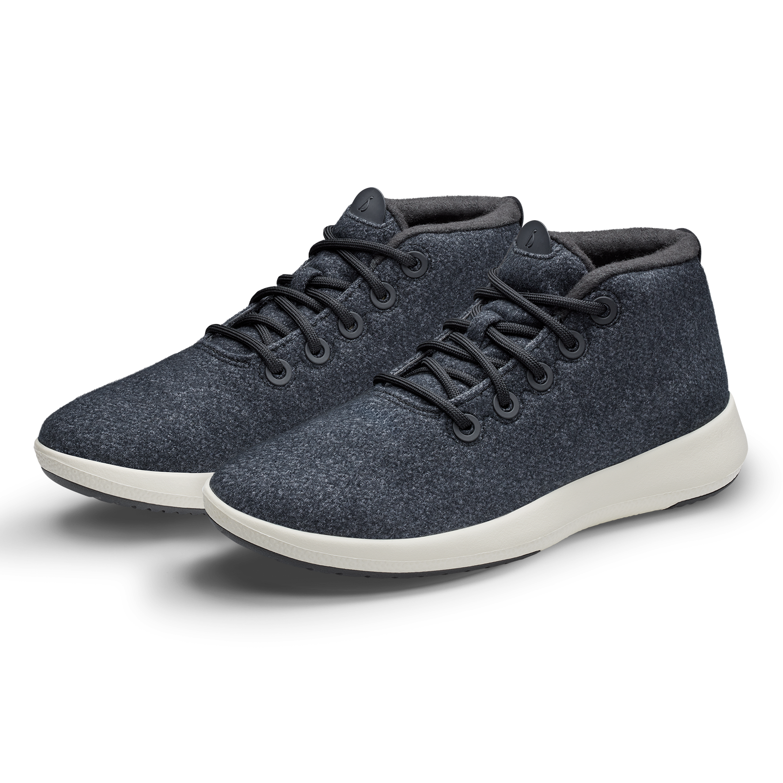 Men's Wool Runner-up Mizzle - Natural Black (Natural White Sole) - Image 5