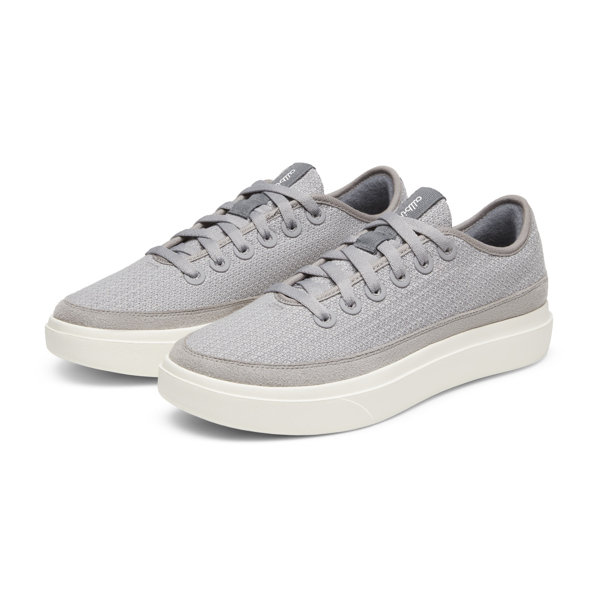 Men's Wool Piper Go - Medium Grey (Natural White Sole) - Image 5