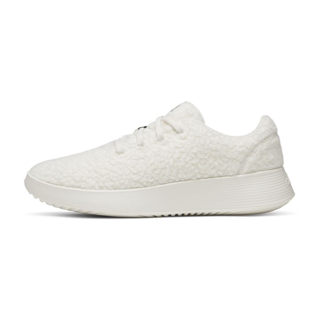 Men's Wool Runner Go - Fluff - Natural White (Natural White Sole)