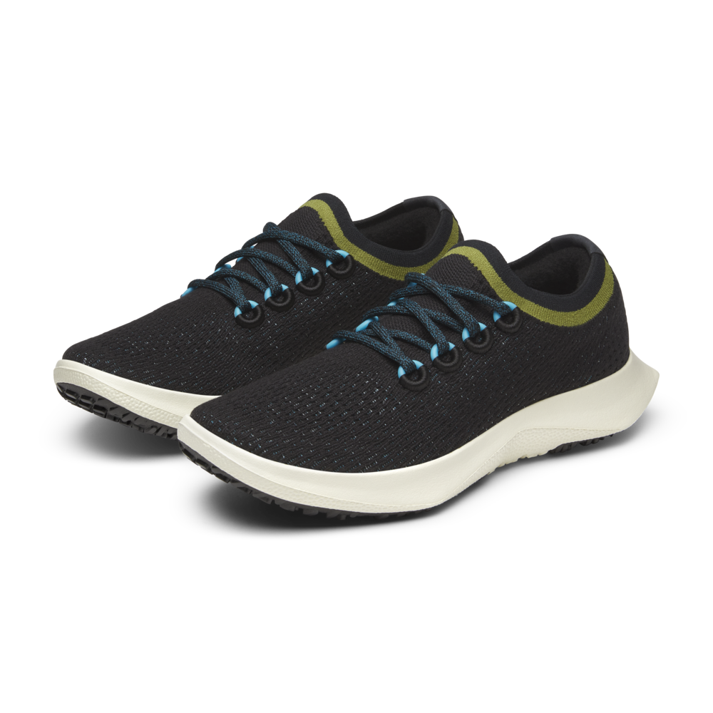 Men's Tree Dasher 2 - Natural Black/Chasm Teal (Stony Cream Sole) - Image 5
