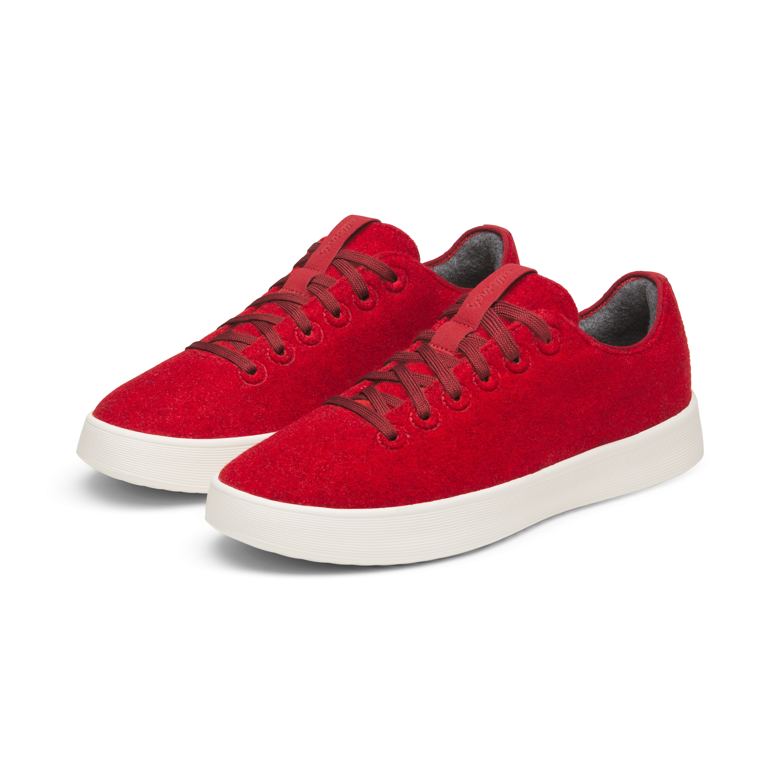 Men's Wool Cruiser - Poppy Red (Natural White Sole) - Image 5