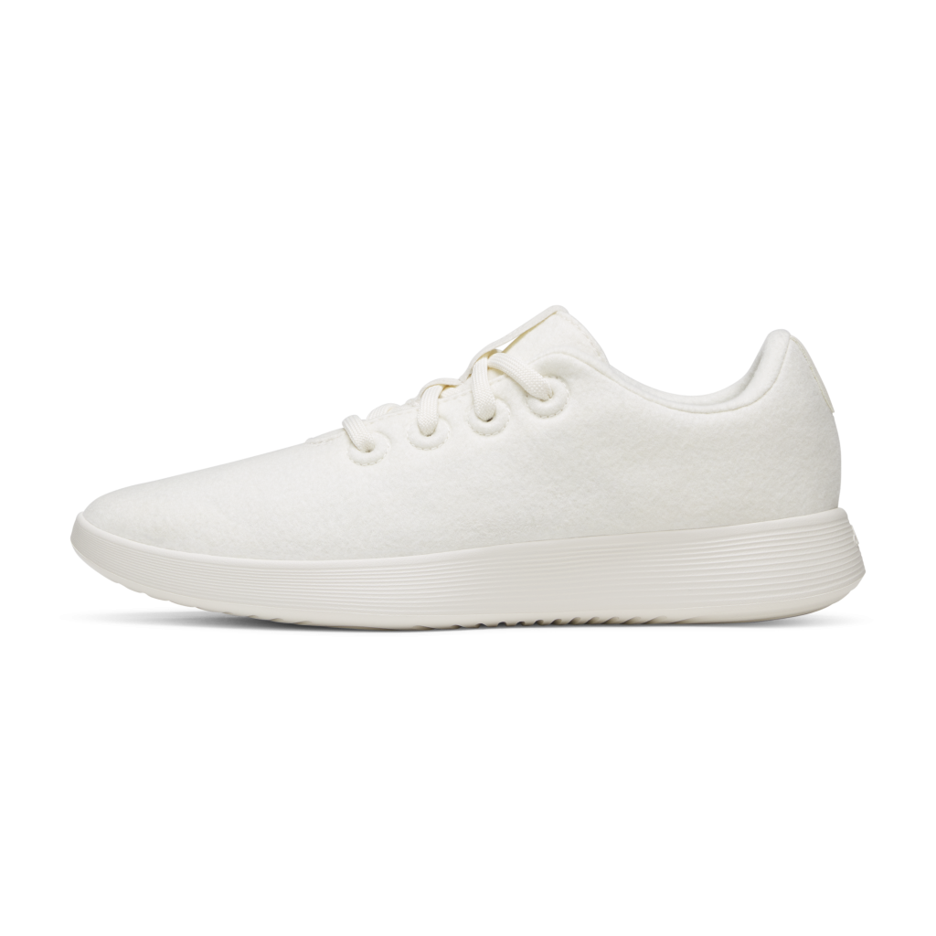 Women's Wool Runner NZ - Natural White (Natural White Sole)