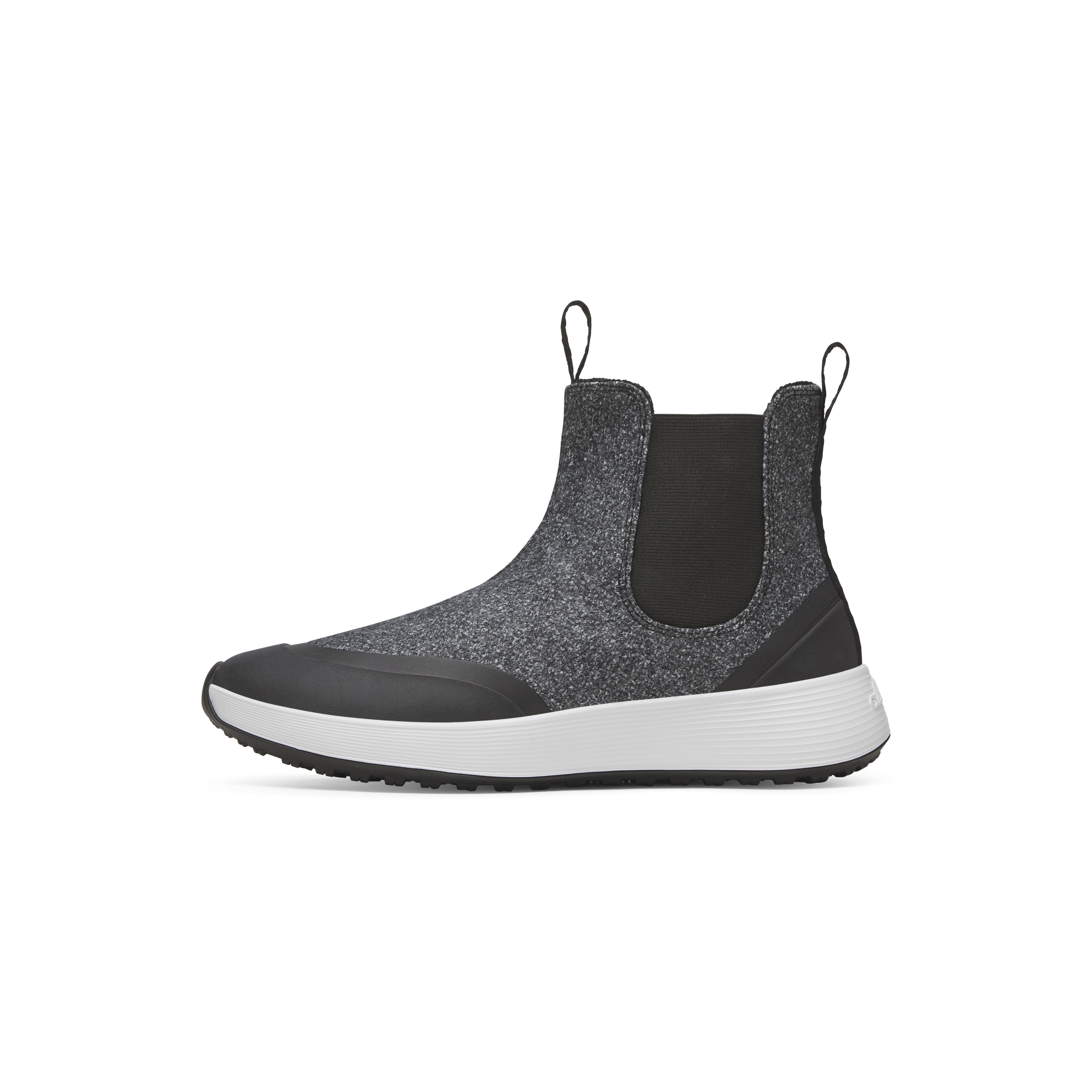 Women's Wool Runner Chelsea - Natural Grey (Light Grey Sole)