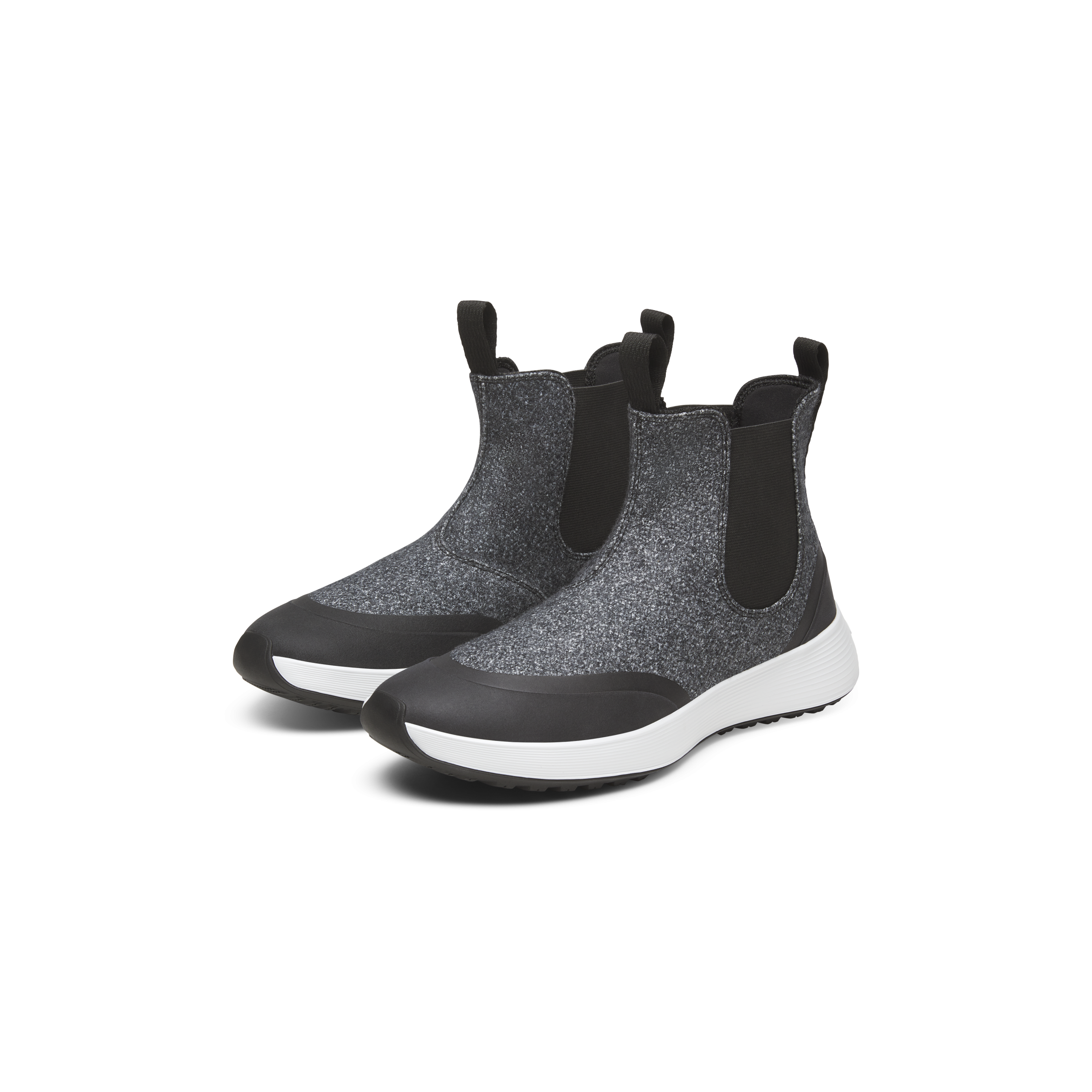 Men's Wool Runner Chelsea - Natural Grey (Light Grey Sole) - Image 5